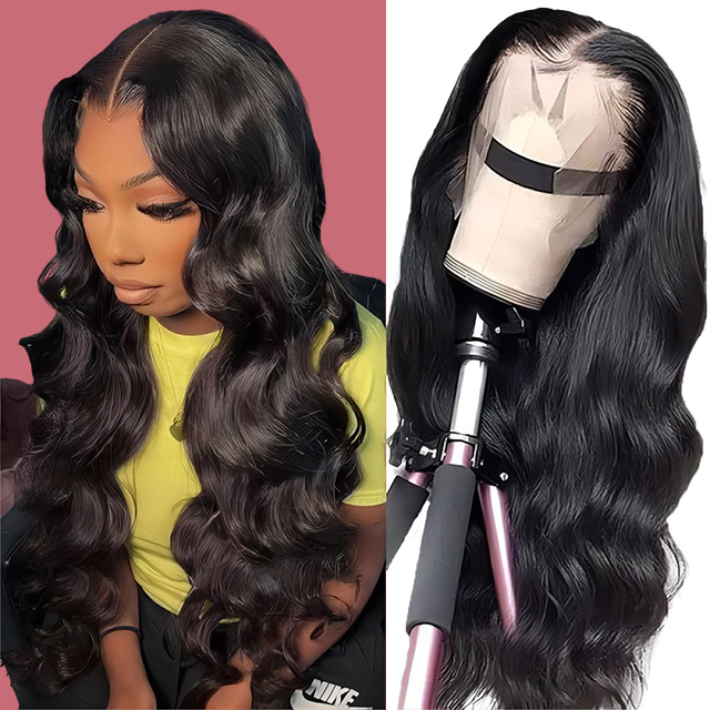 13*6 Frontal Dantela Perucă Body Wave 