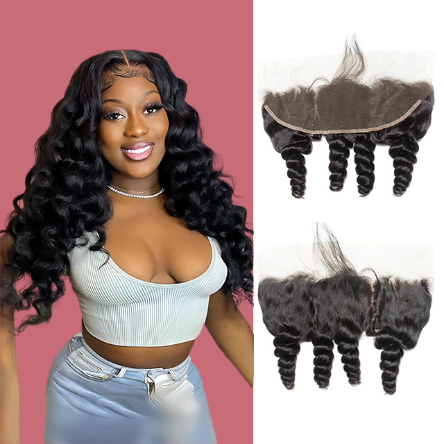 13*4 Encaje frontal Losse wave HD encaje y encaje transparente 